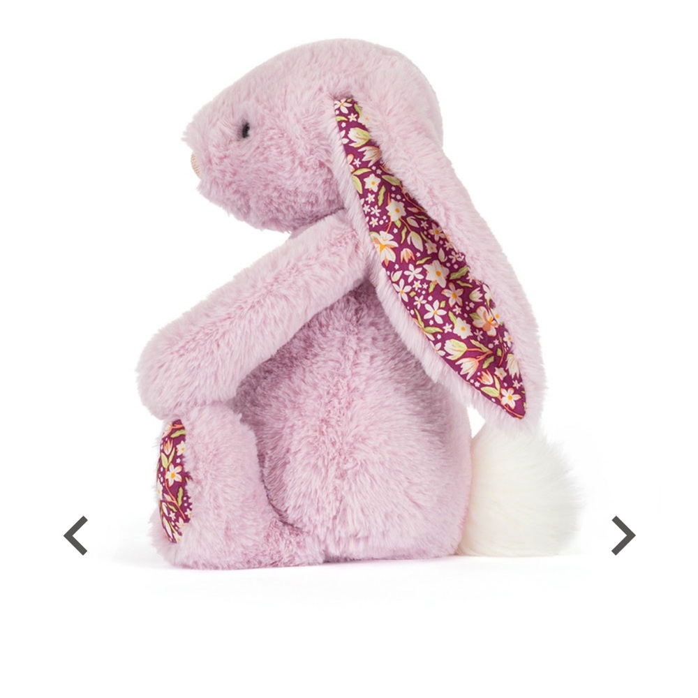 NWT Authentic Jellycat Thistlepop Blossom Luxe Bunny - Picture 3 of 5